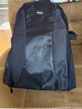 Black Men's Backpack - Sleek Everyday Bag